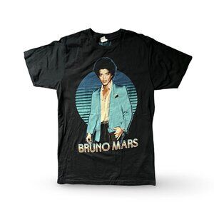 Bruno Mars Moonshine Jungle 2013 Concert Tour Graphic T Shirt Size Medium